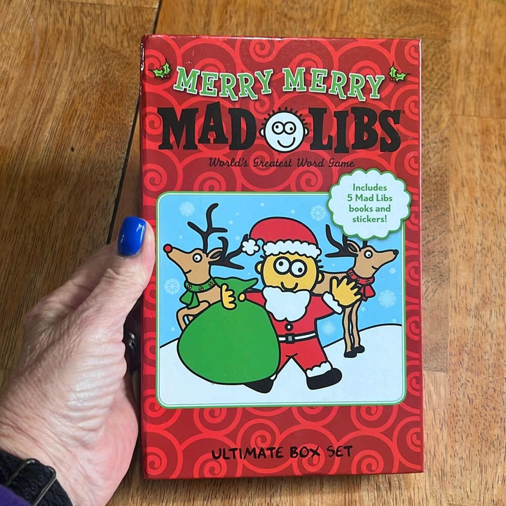 Mad Libs Christmas edition